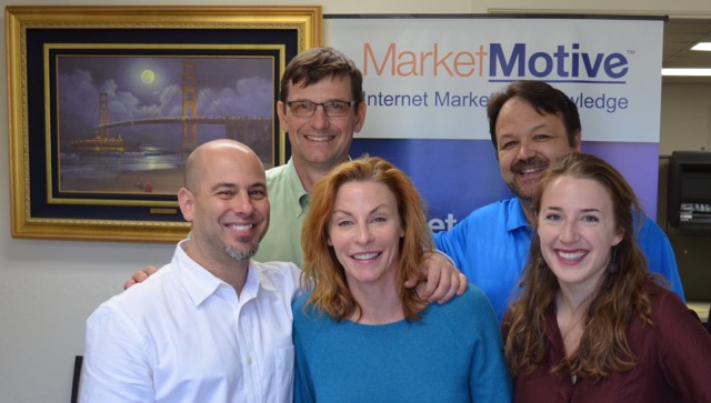 Here Carl-Magnus is visiting with Market Motive in Scott Valley, California. It is the first time the team meets in person.
Back row from left: Carl, Jeff
Front row from left: Scott, Kim and Lila