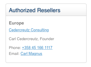 Now visible on Frontpage in right bar
and contact number in Headerbar